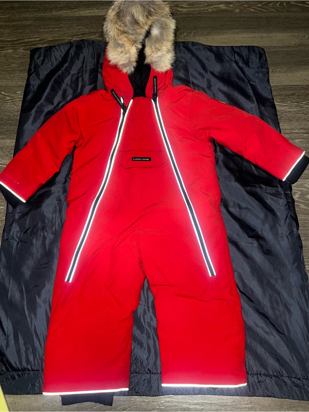 Canada Goose Red Kids Snowsuit